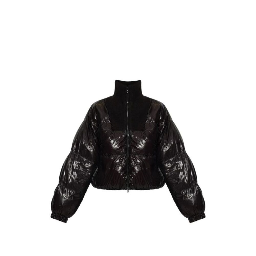 Diesel Black Jackets - Puffer Jackets Women